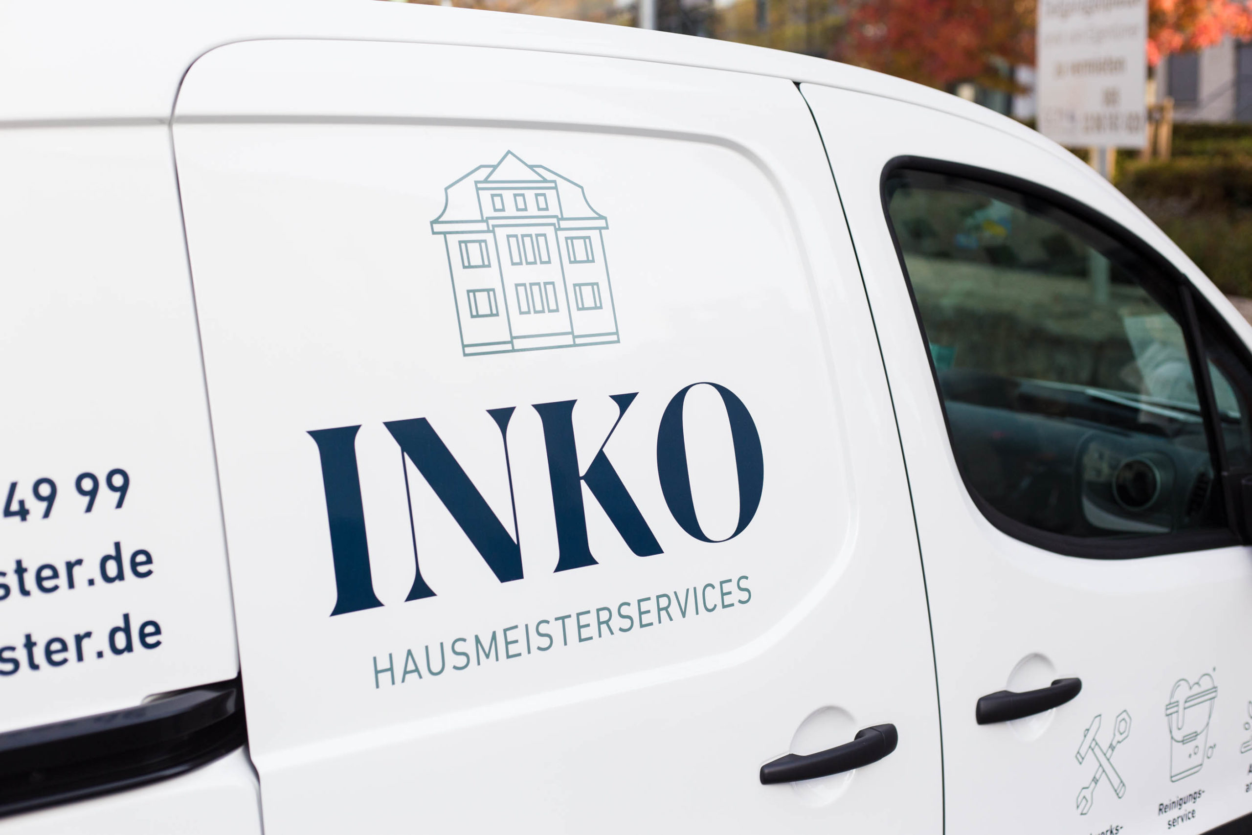 INKO Hausmeister Frankfurt Corporate Design Agentur, Designagentur Frankfurt, Grafikdesign, Branding, Brand Design