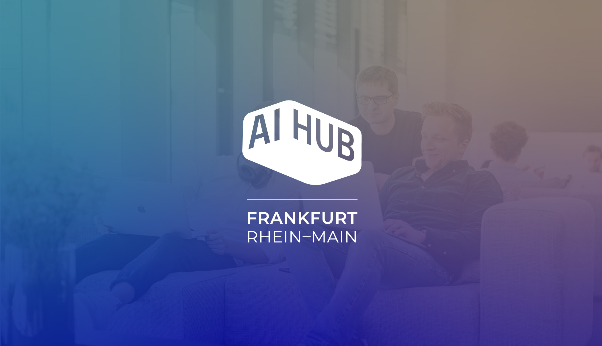 AI HUB Frankfurt Logo & Corporate Design, UX/UI, Interface Design, Corporate Design Agentur, Designagentur Frankfurt, Grafikdesign, Logodesign, Branding