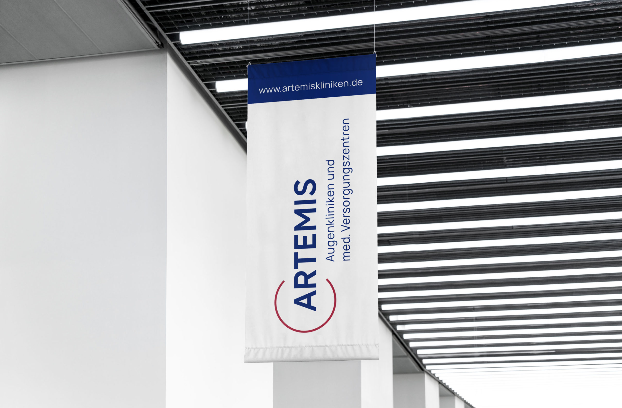 ARTEMIS Augenkliniken Corporate Design, Corporate Design Agentur, Designagentur Frankfurt, Grafikdesign, Logodesign, Branding, Webdesign