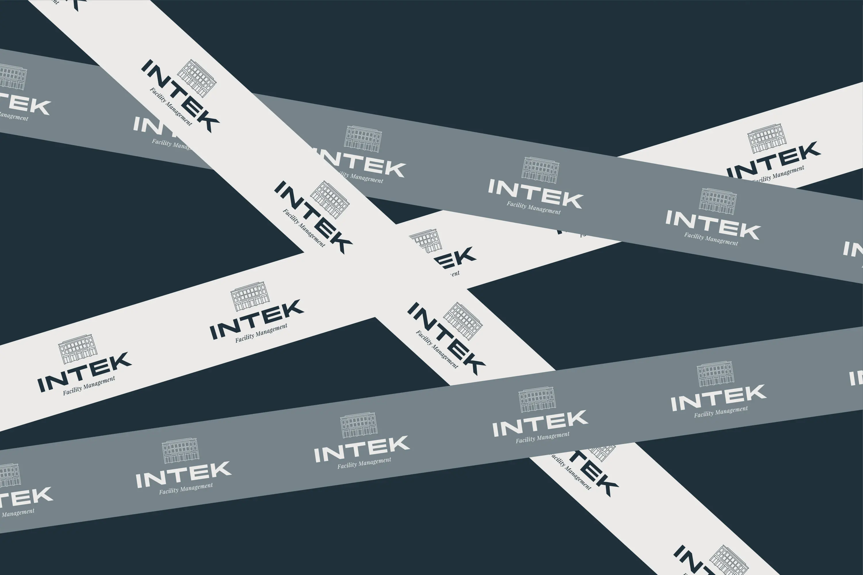 INTEK Facility Management, Corporate Design Agentur, Designagentur Frankfurt, Grafikdesign, Branding, Brand Design