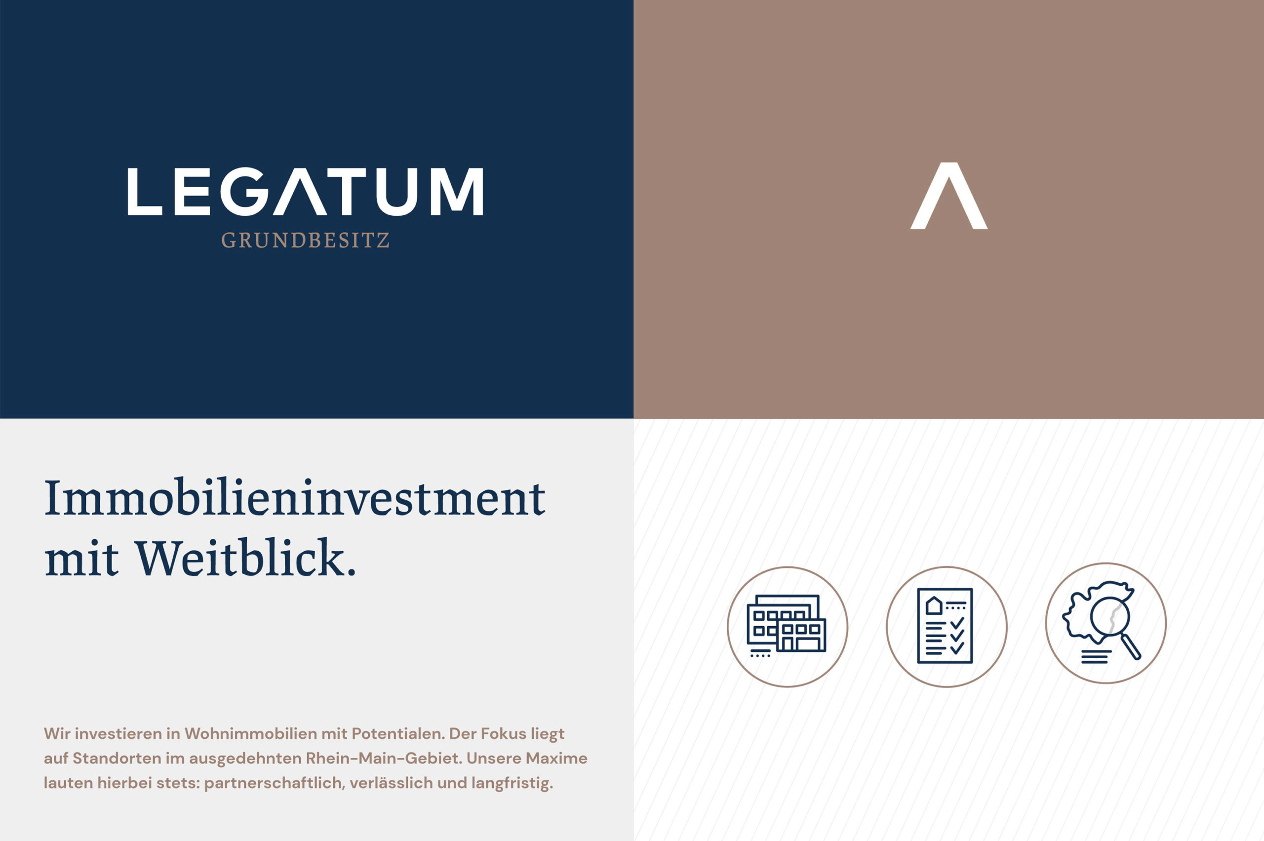 Legatum Logo & Corporate Design, Corporate Design Agentur, Designagentur Frankfurt, Grafikdesign, Logodesign, Branding, Website