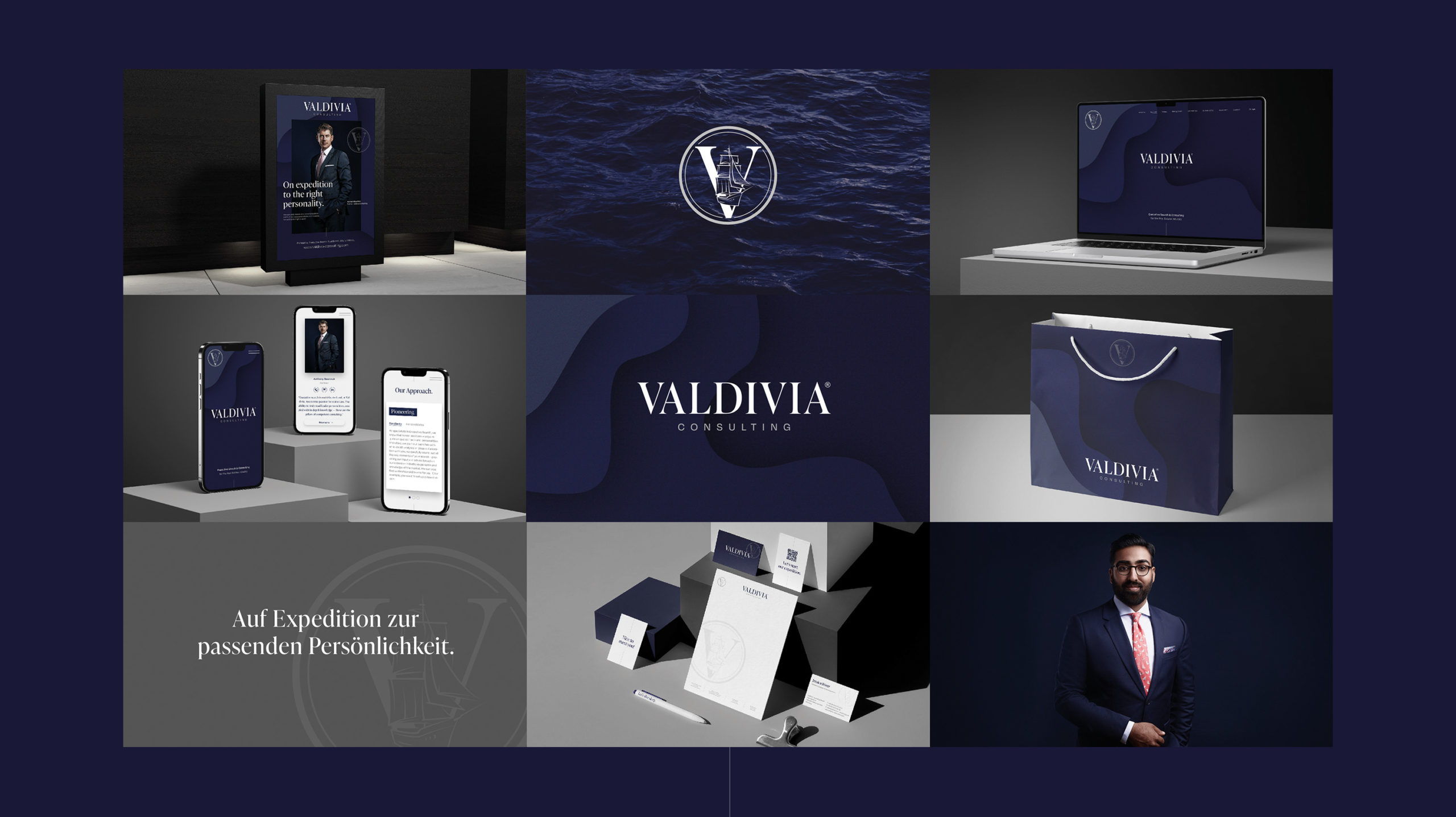 VALDIVIA Consulting Corporate Design, Corporate Design Agentur, Designagentur Frankfurt, Grafikdesign, Logodesign, Branding, Webdesign