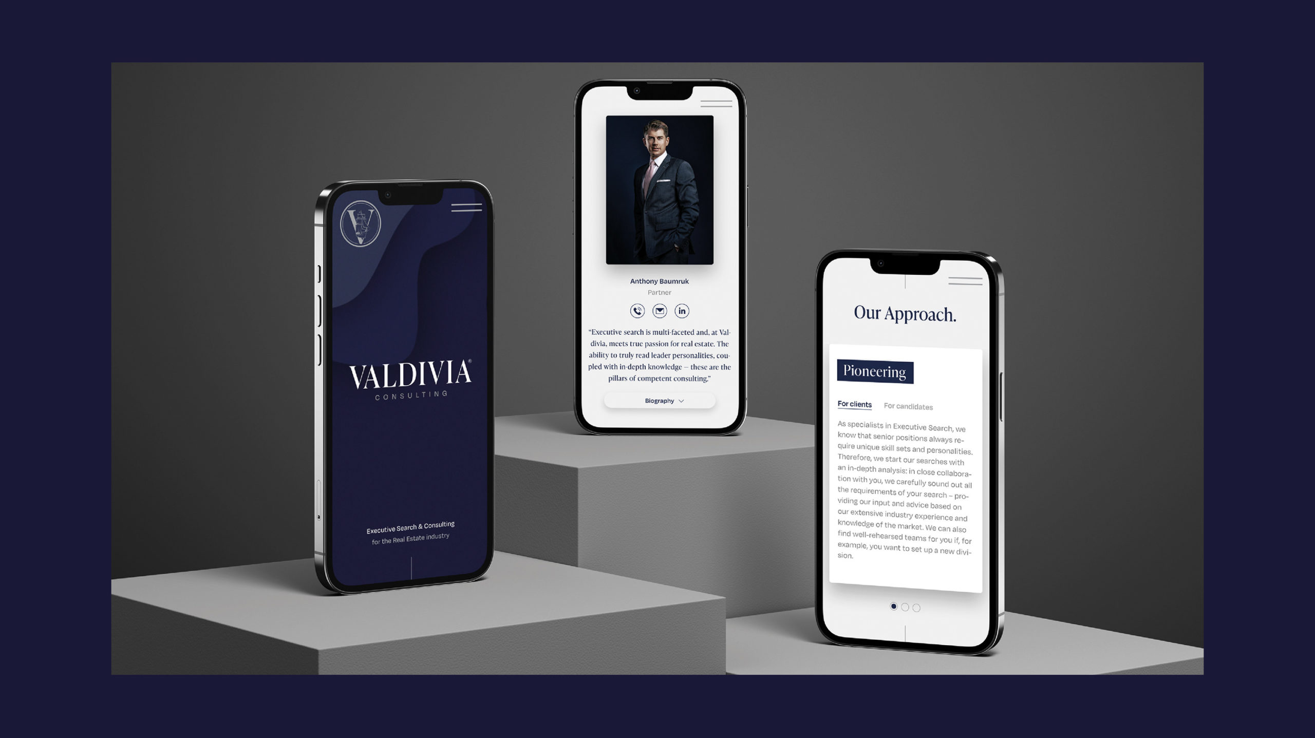 VALDIVIA Consulting Corporate Design, Corporate Design Agentur, Designagentur Frankfurt, Grafikdesign, Logodesign, Branding, Webdesign