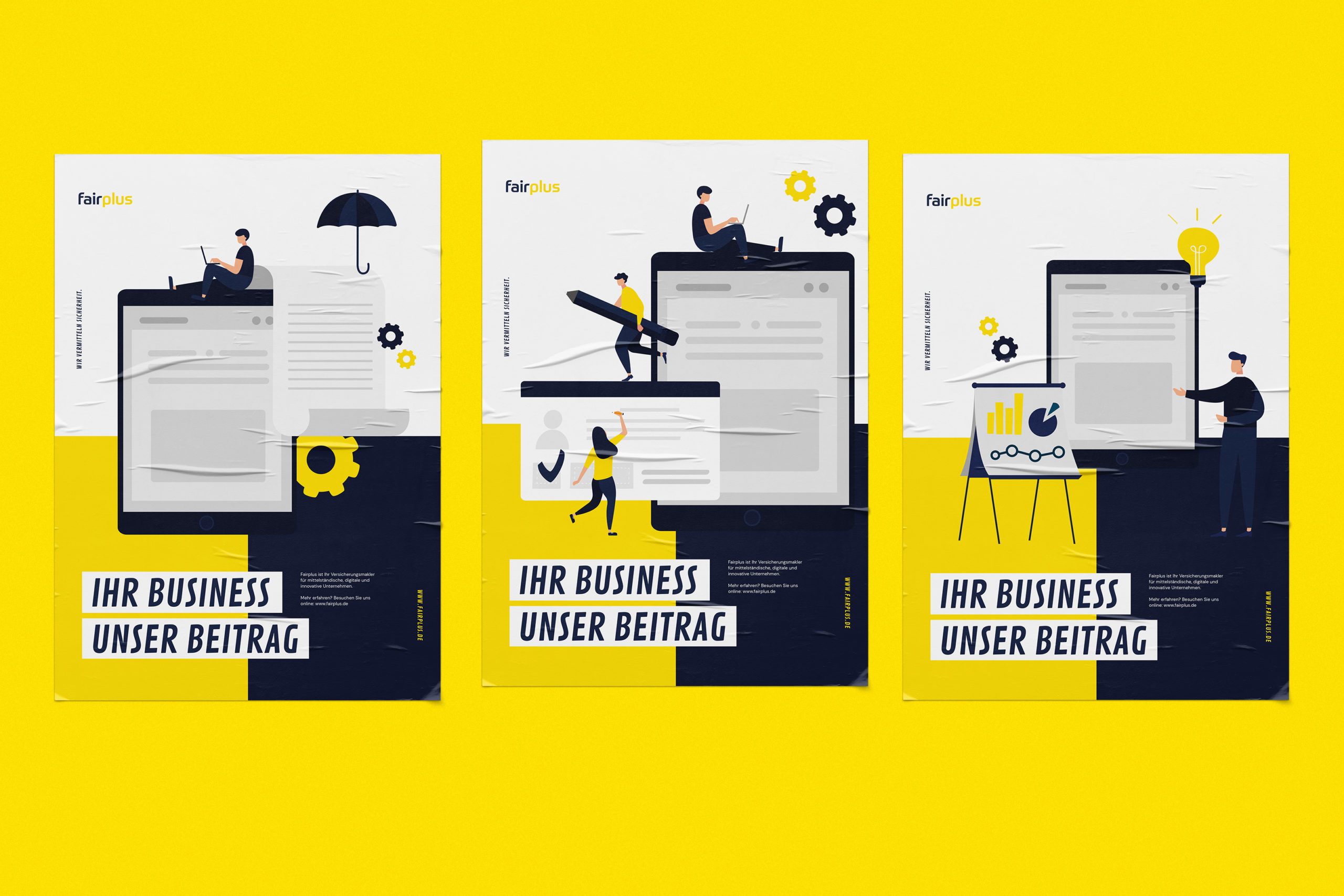 fairplus Logo & Corporate Design, UX/UI, Interface Design, Corporate Design Agentur, Designagentur Frankfurt, Grafikdesign, Logodesign, Branding