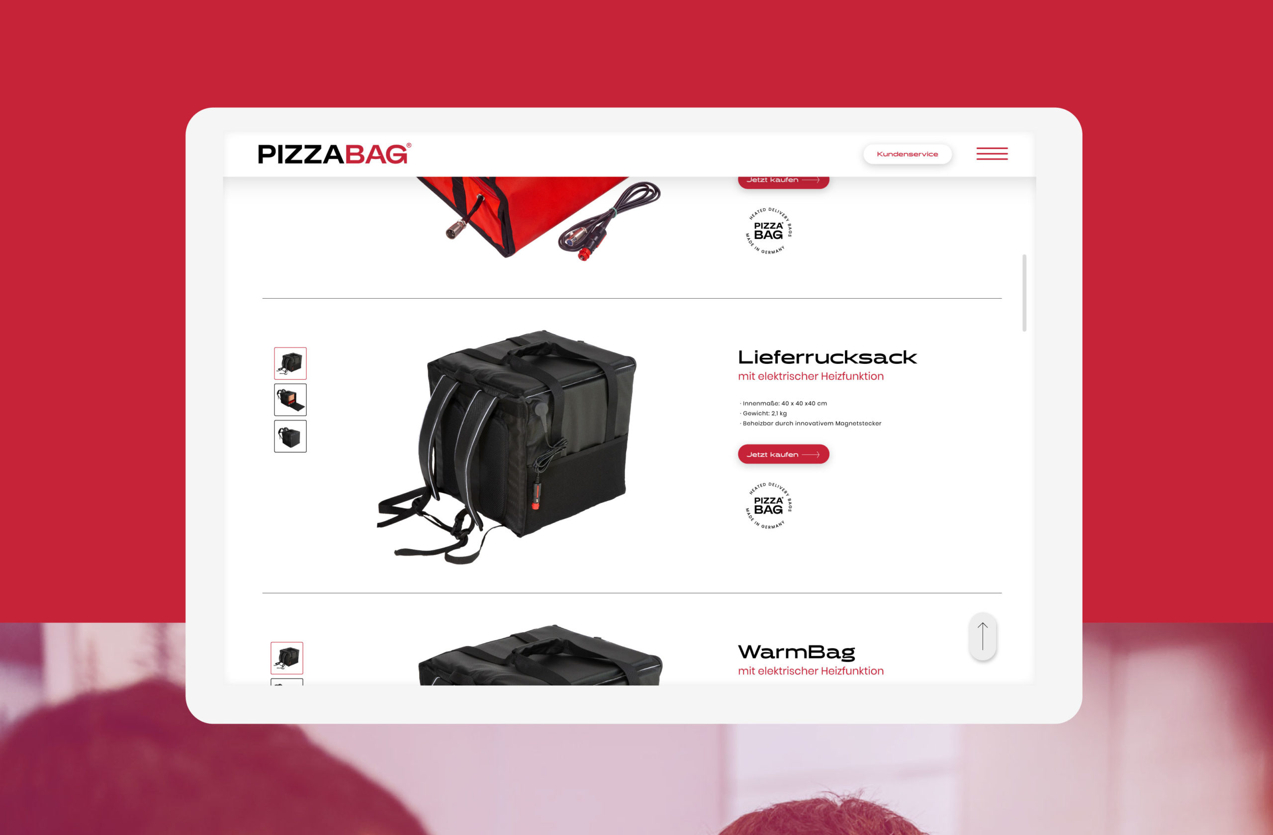 Pizzabag Logo & Corporate Design, Corporate Design Agentur, Designagentur Frankfurt, Grafikdesign, Logodesign, Branding