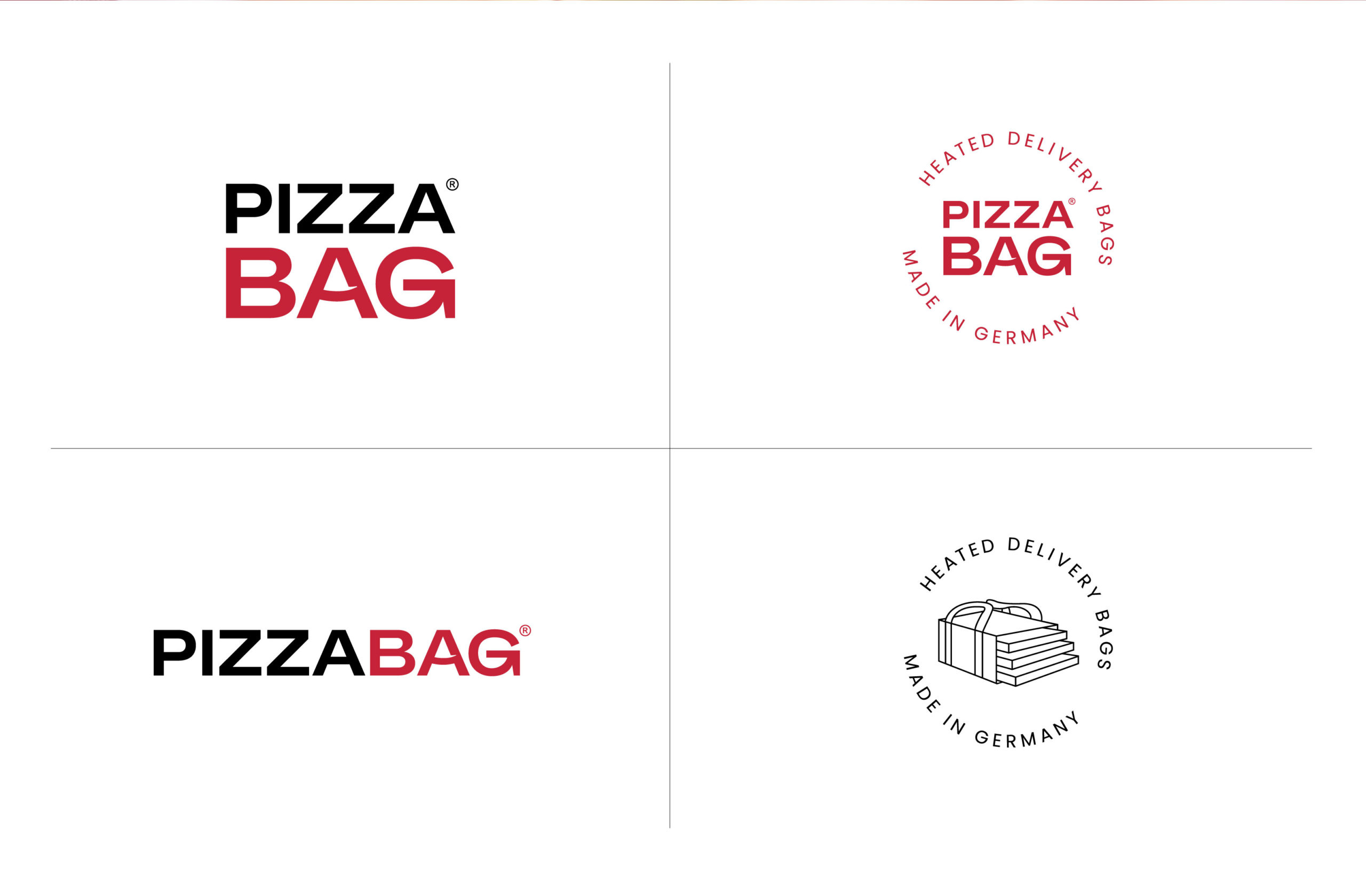 Pizzabag Logo & Corporate Design, Corporate Design Agentur, Designagentur Frankfurt, Grafikdesign, Logodesign, Branding