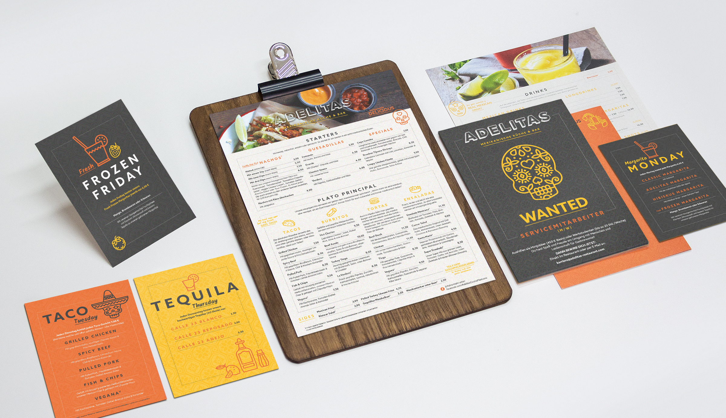 ADELITAS Restaurant Heidelberg, Corporate Design Agentur, Designagentur Frankfurt, Grafikdesign, Branding, Brand Design