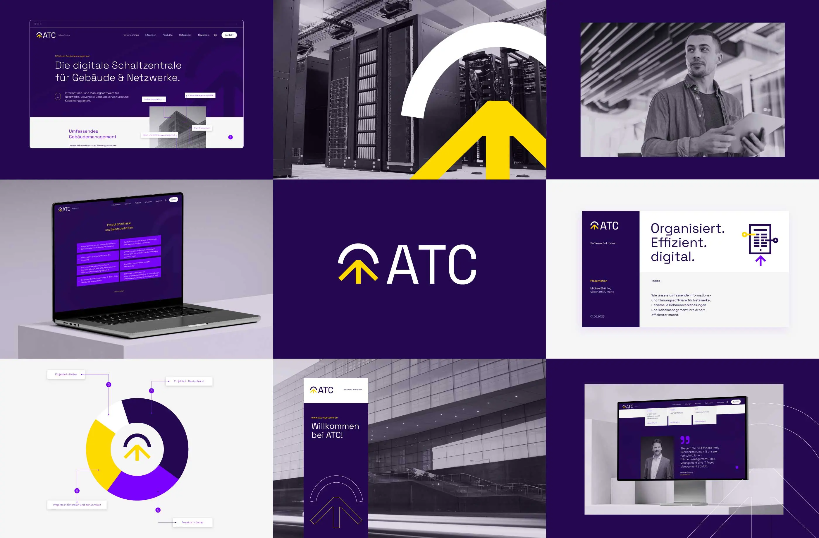 ATC Software Solutions, AT+C, Corporate Design Agentur, Designagentur Frankfurt, Grafikdesign, Branding, Brand Design