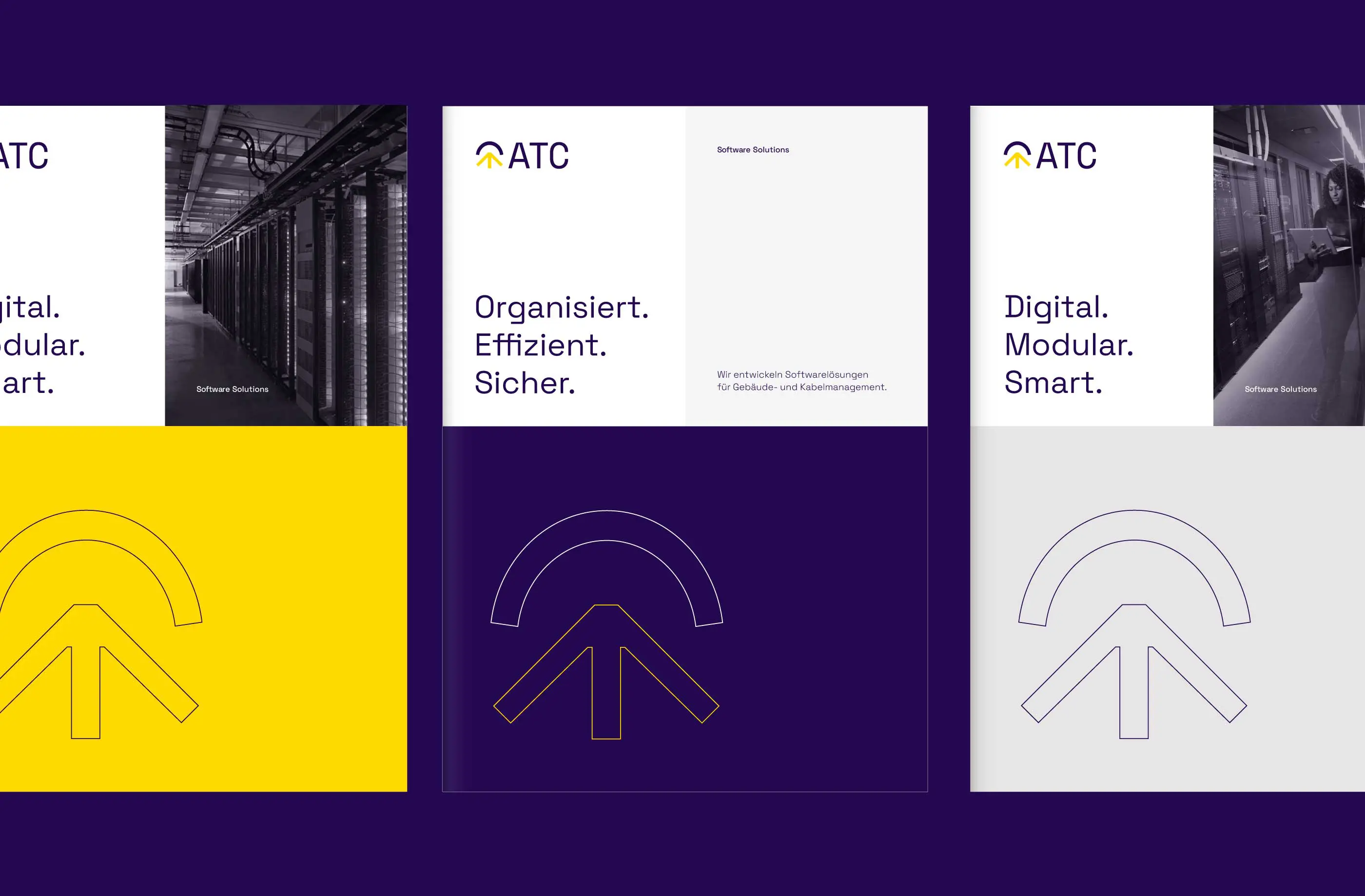 ATC Software Solutions, AT+C, Corporate Design Agentur, Designagentur Frankfurt, Grafikdesign, Branding, Brand Design