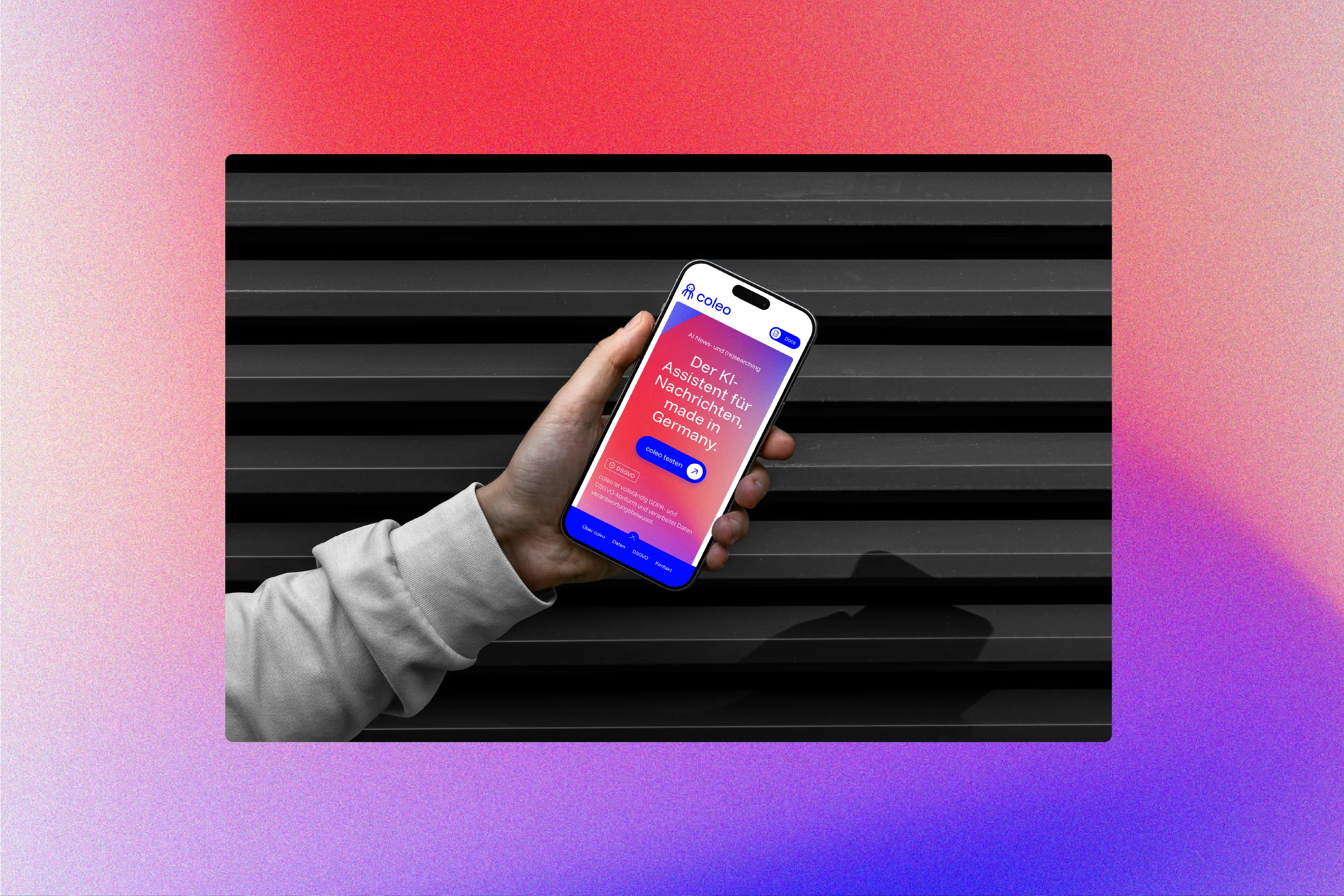 coleo, coleo.ai, Corporate Design, Design Agentur, Frankfurt, Brand Design, Branding, Grafikdesign, new office