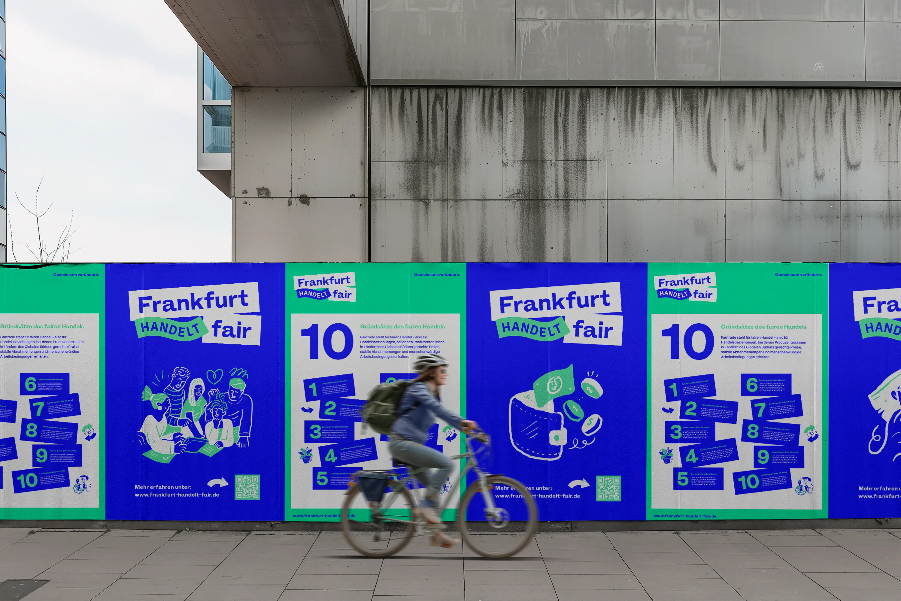 Frankfurt handelt fair, Fair Trade, Corporate Design, Design Agentur, Frankfurt, Brand Design, Branding, Grafikdesign, new office